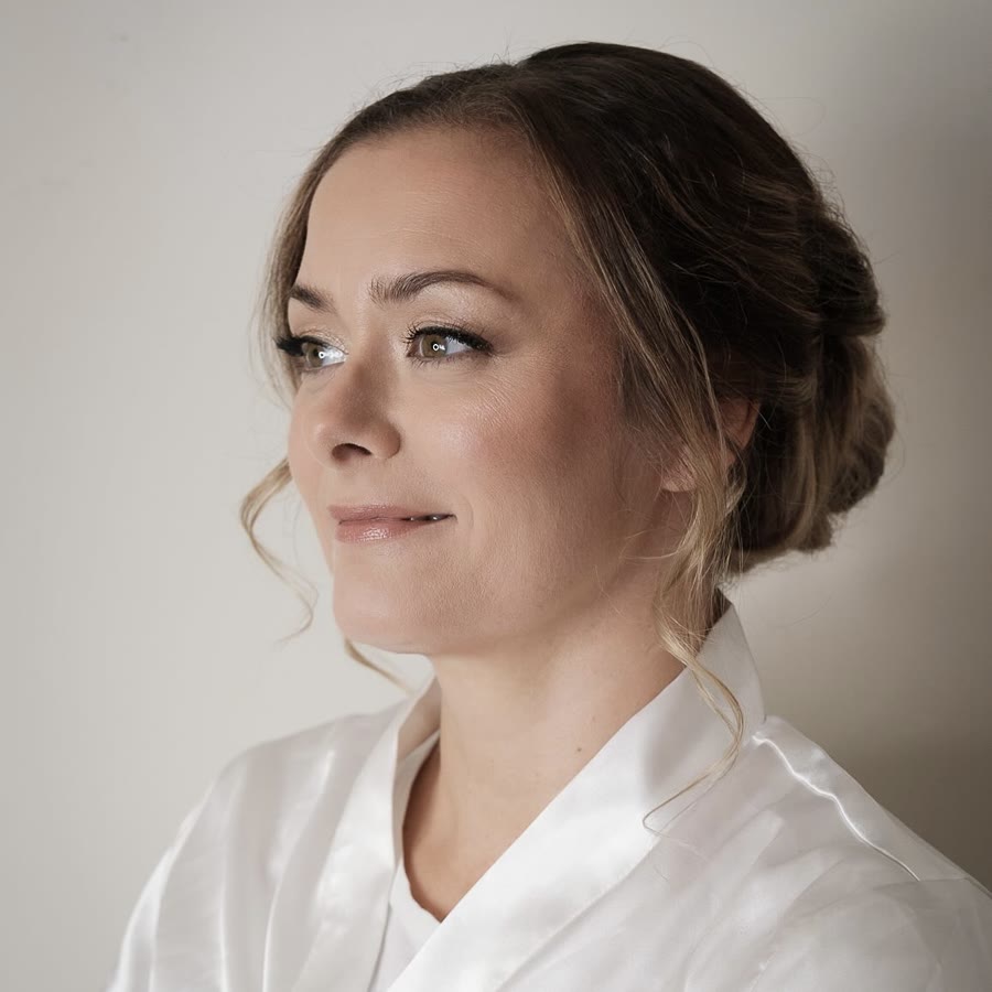 Bridal makeup look